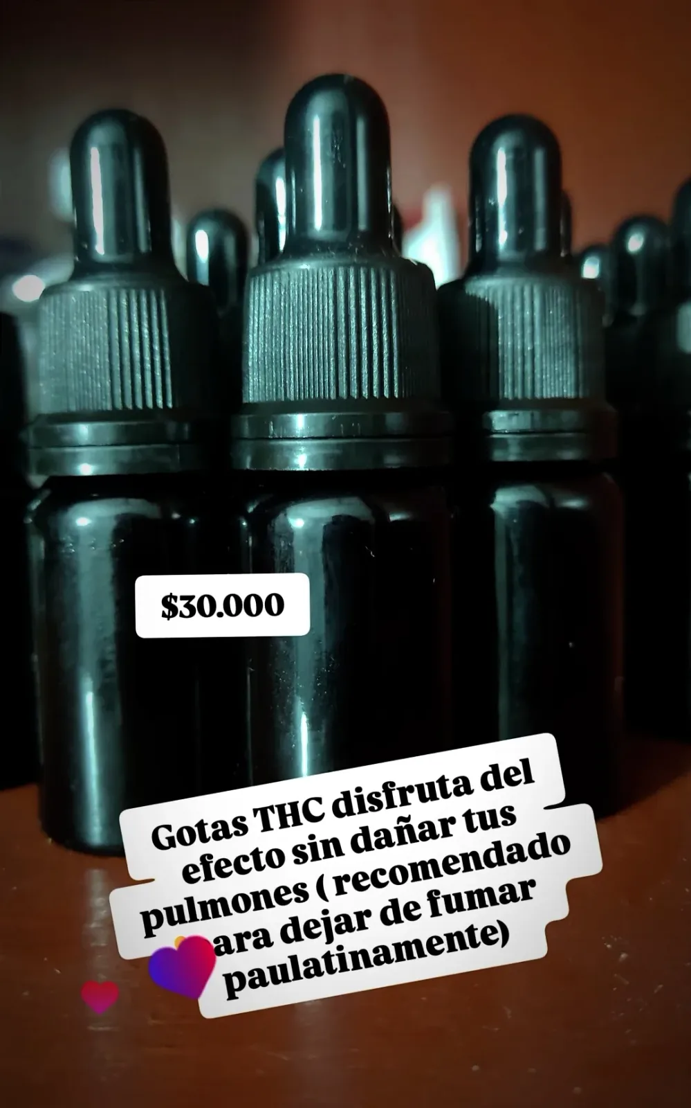 Gotas de cannabis