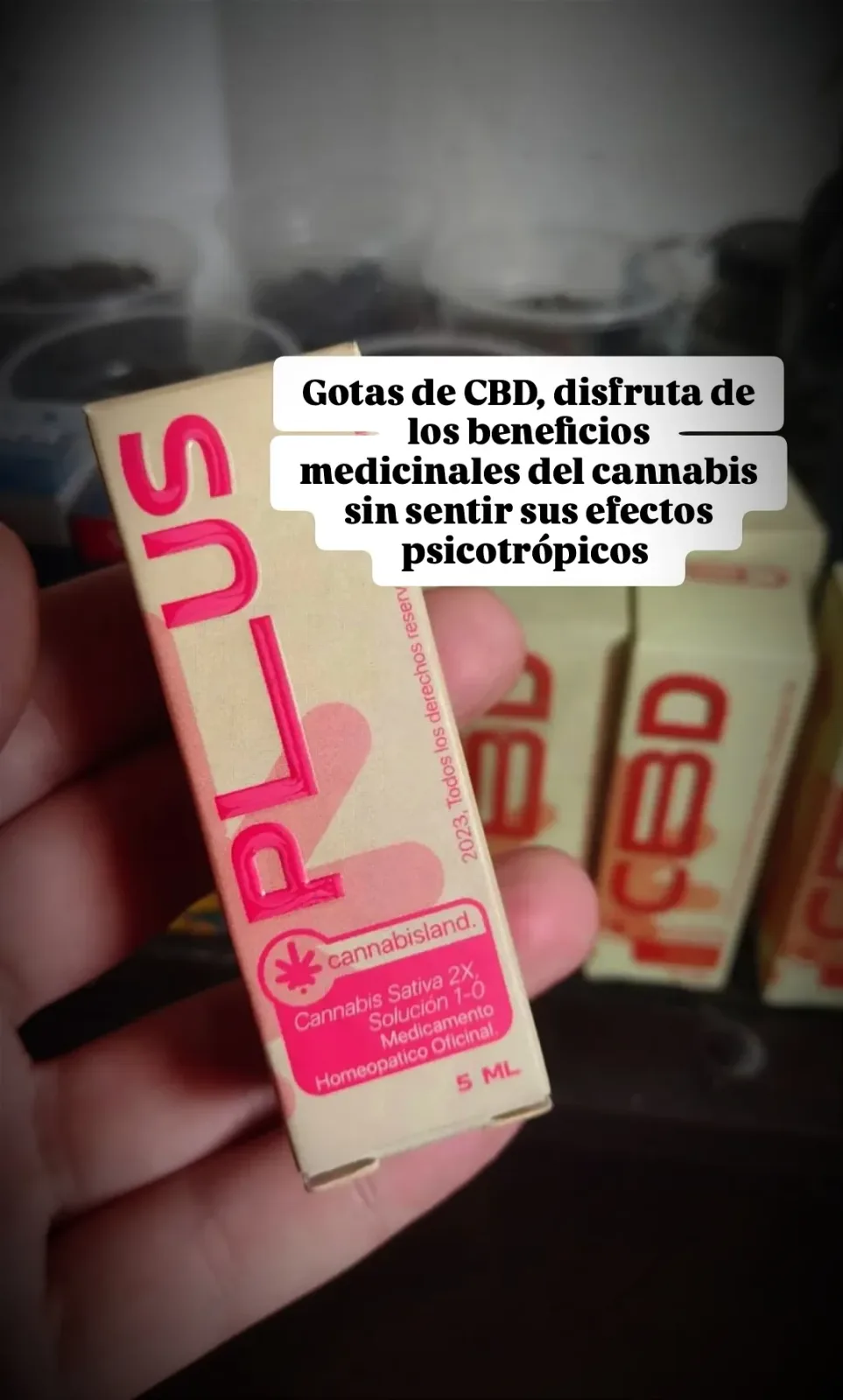 Gotas de CBD