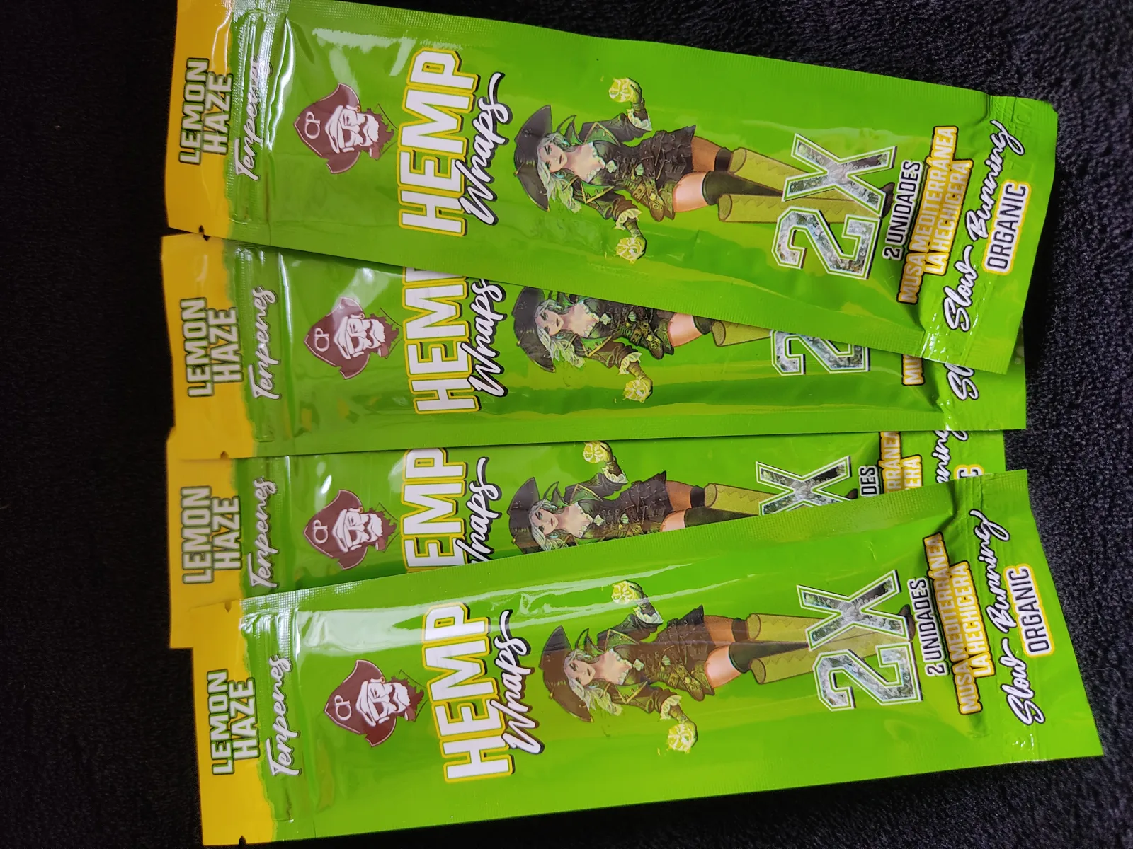 Blunt Captain Pipe terpenos lemmon haze