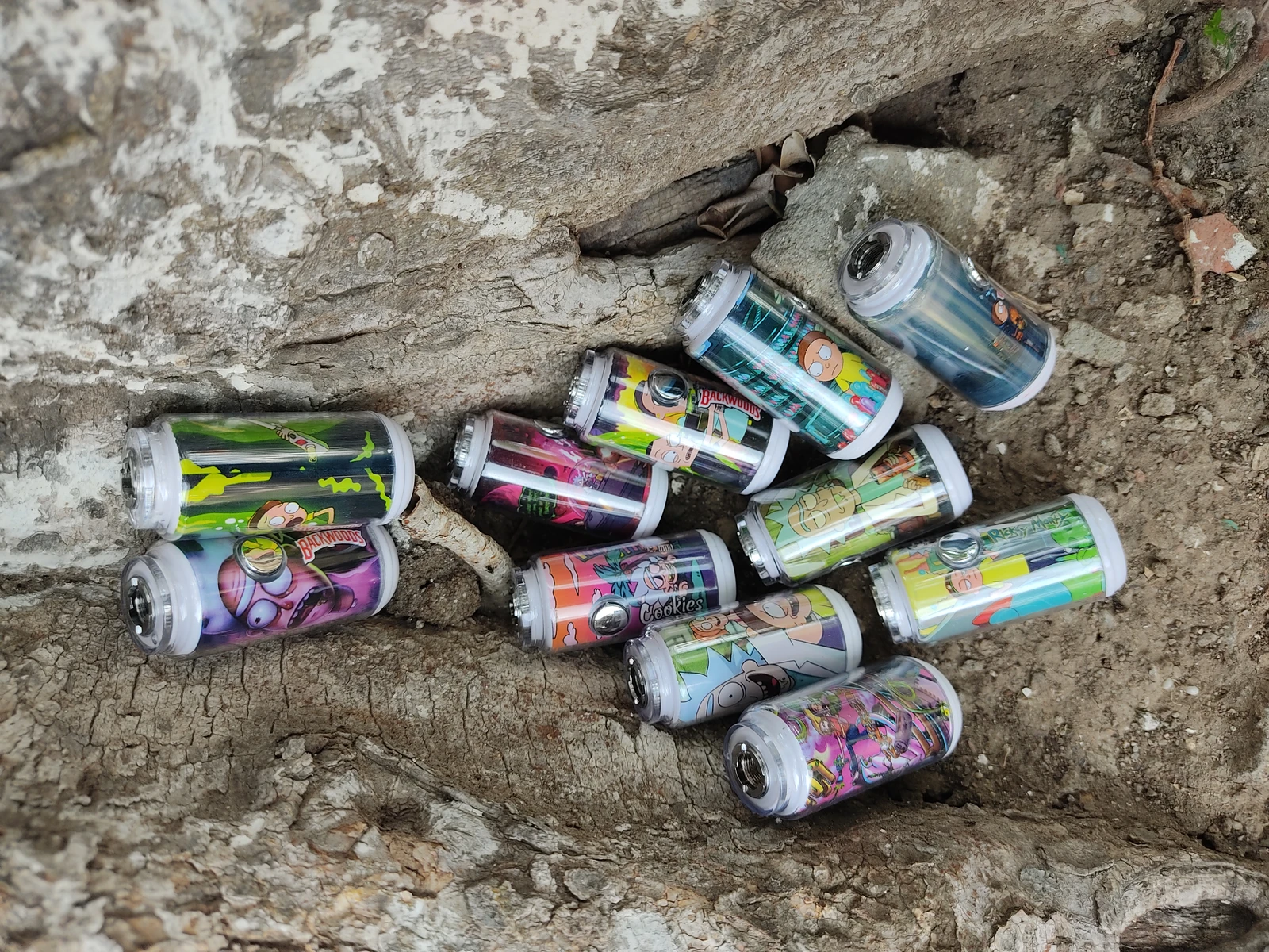 Mini baterías para destilado Rick y Morty (1200 mAh)