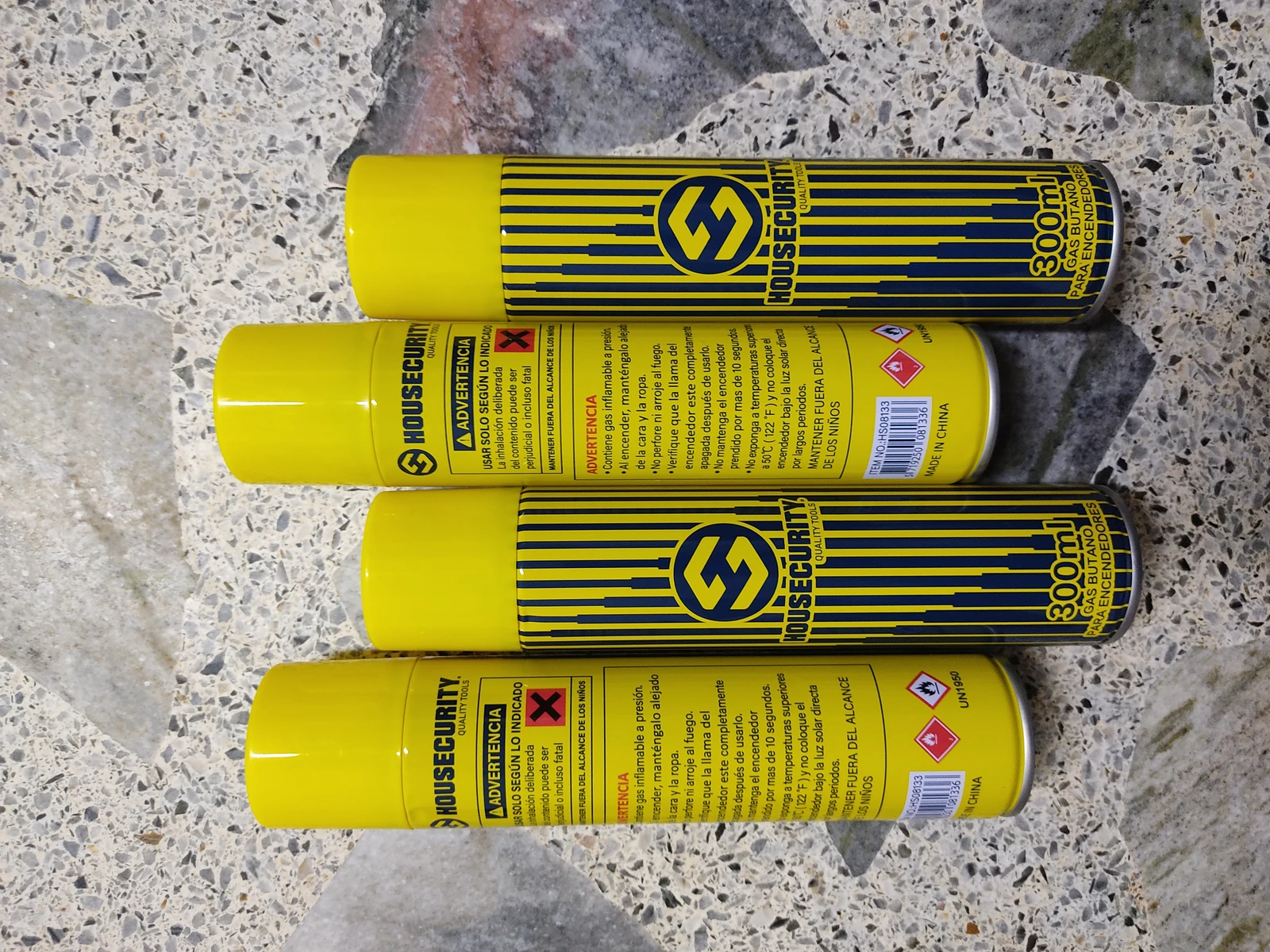 Butano para encendedores housecurity